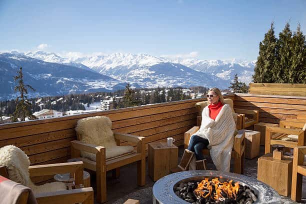 Crans-Montana, station de ski en Suisse