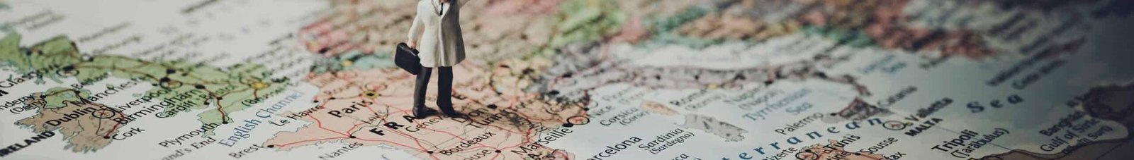 Top 10 voyages jet privé Europe, carte près de France