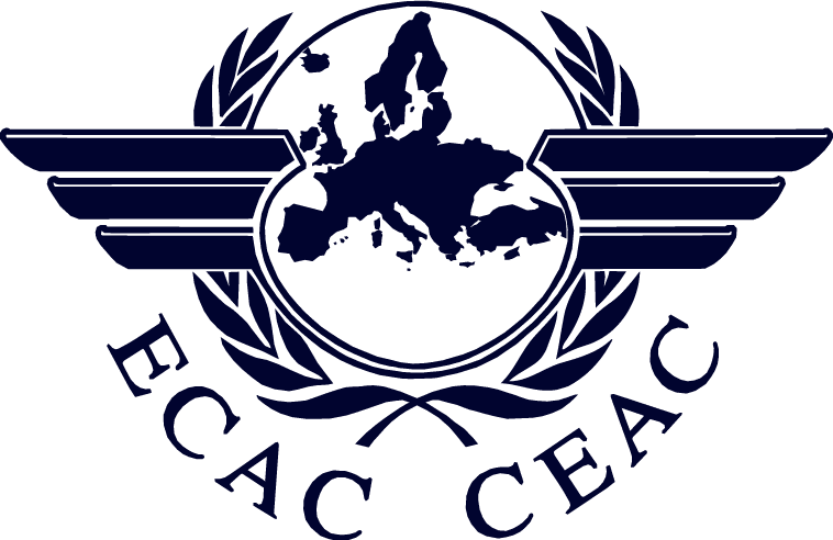 GCD Logistique Aviation : Location de jet privé en Europe (logo ECAC).
