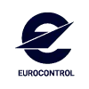 Logo d'EUROCONTROL : 'E' stylisé, GCD Logistique Aviation aviation.