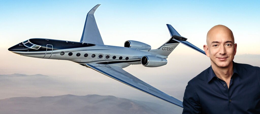 Jeff Bezos jet privé Venice wedding3