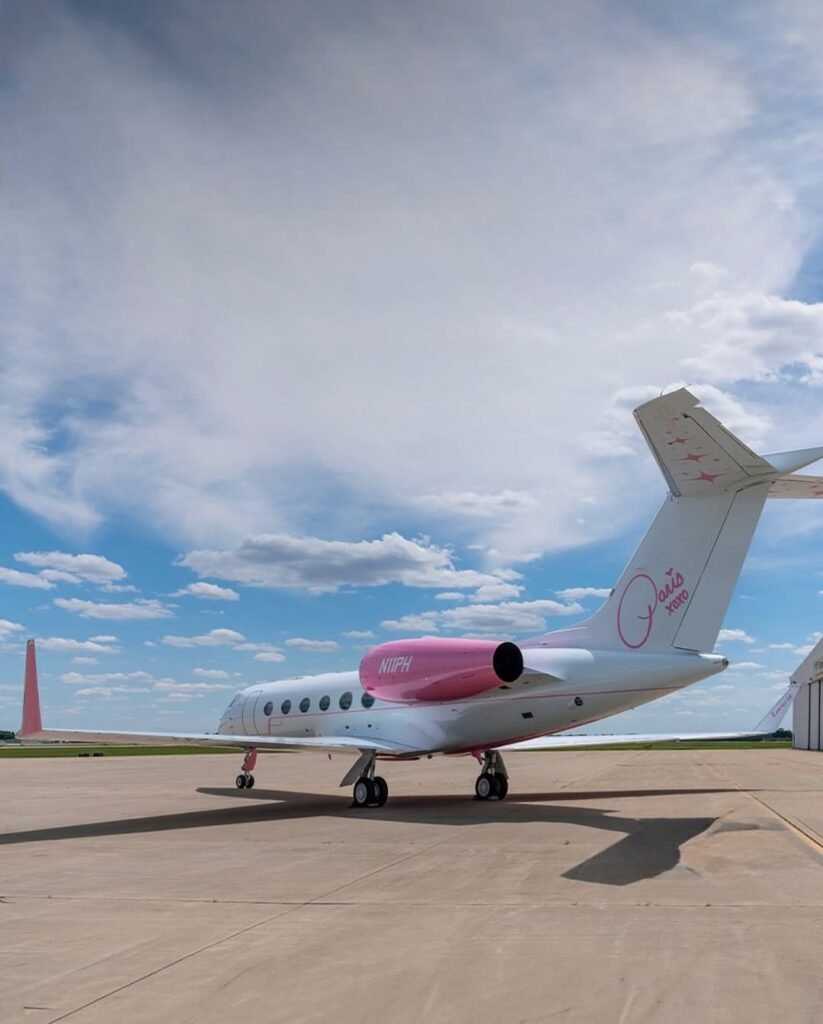 Sliv Air: Paris Hilton signe un Gulfstream à son image